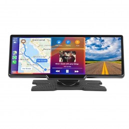 Navigatie auto universala 10.26" INOVA®, Android Auto, Wi-Fi Carplay, GPS, BT, Radio FM, Camera marsarier, Card memorie 64 GB