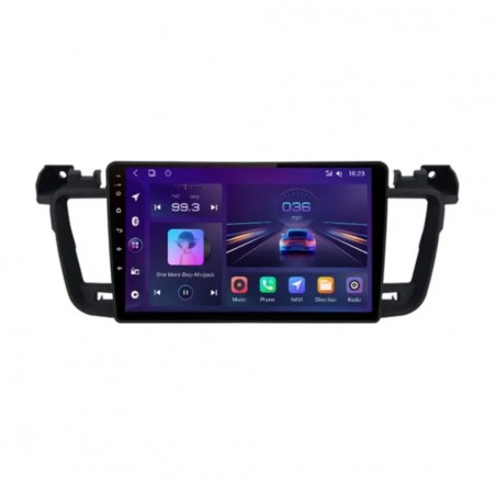 Navigatie auto INOVA® dedicata Peugeot 508, 2011-2018, Wireless Carplay, Android Auto, 2GB RAM, 32GB ROM, Android 12, GPS, BT