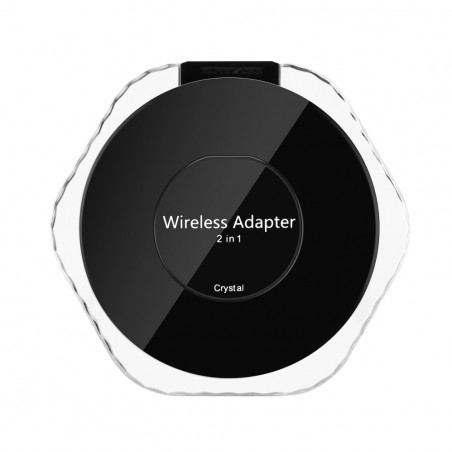 Adaptor wireless INOVA® AI BOX 2in1 compatibil cu Android Auto/ Apple Carplay Plug&Play, Wifi 5.8GHz, BT 4.2, culori RGB
