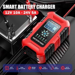 Redresor/Starter Auto Portabil INOVA – 24V/10A, 12V/5A, Multifuncțional, Afișaj LED