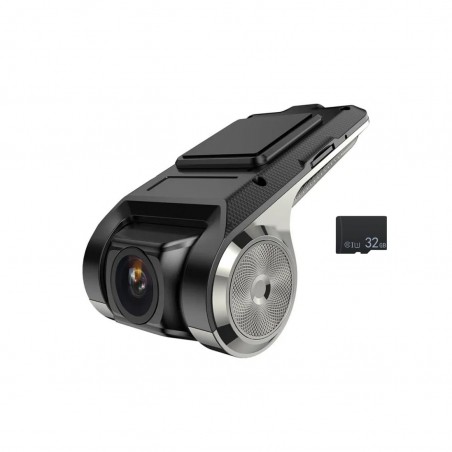 Camera auto de bord DVR INOVA® C1 universala, 1080P HD, card memorie 32GB, Camp Vizual Larg 170°, Night Vision, Waterproof